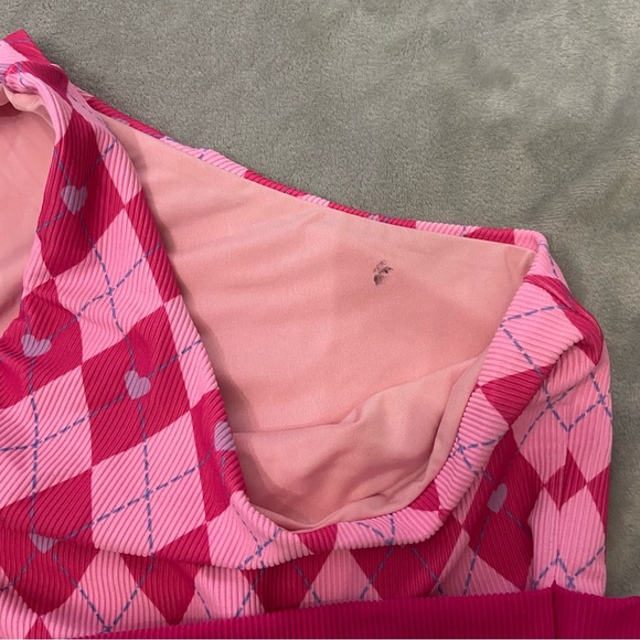 New! Beach Riot Carlie One Piece Cross My Heart one piece swimsuit 24259 - Picture 7 of 12